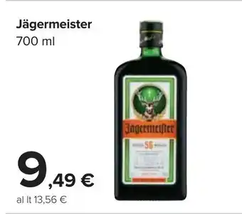 Carrefour Jägermeister 700ml offerta