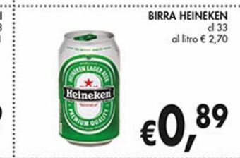 Coal City Birra heineken offerta