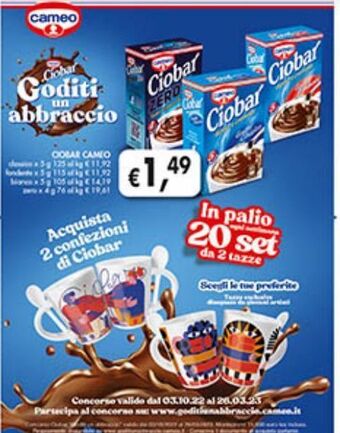 Supermercato Coal Ciobar cameo offerta