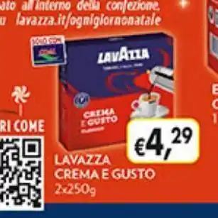 Supermercato Coal Lavazza crema e gusto offerta