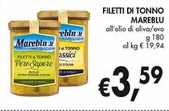 Coal City Filetti di tonno mareblu offerta