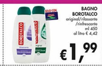 Supermercato Coal Bagno borotalco offerta