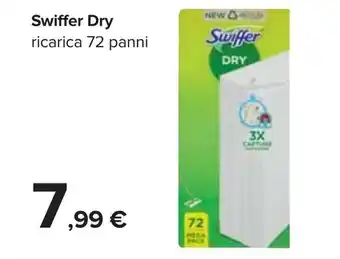 Carrefour Swiffer Dry 72 panni offerta