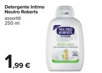 Carrefour Neutro Roberts Detergente Intimo 250ml offerta