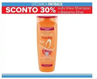Carrefour Sconto 30% Elvive Shampoo o Balsamo offerta