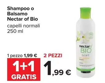 Carrefour Nectar of Bio Shampoo o Balsamo 250ml offerta