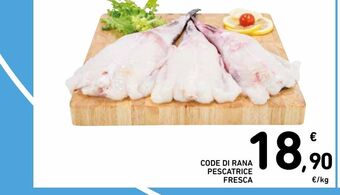 Spazio Conad Code di rana pescatrice fresca offerta