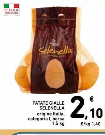 Spazio Conad Patate gialle selenella offerta