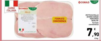 Spazio Conad Petto di pollo intero conad percorso qualità offerta