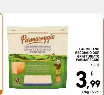 Spazio Conad Parmigiano reggiano dop grattugiato parmareggio 250g offerta