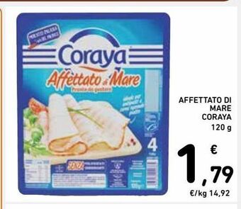 Spazio Conad Affettato di mare coraya 120g offerta
