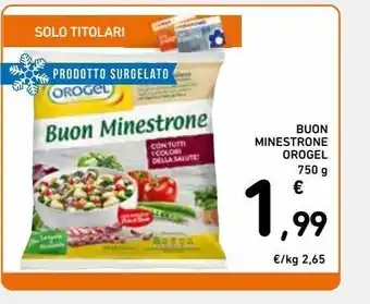 Spazio Conad Buon minestrone orogel 750g offerta