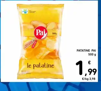Spazio Conad Patatine pai 500g offerta