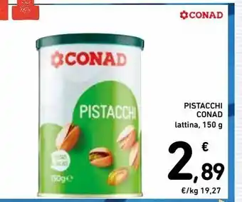 Spazio Conad Pistacchi conad 150g offerta