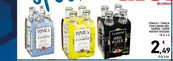 Tonica / tonica con limoni del garda / soda water tassoni 18cl x4