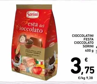 Spazio Conad Cioccolatini festa cioccolato sorini 400g offerta