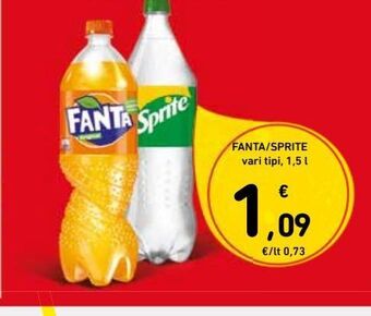 Spazio Conad Fanta / sprite vari tipi 1.5 l offerta