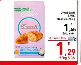 Spazio Conad Croissant bauli classico 240g offerta