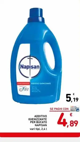 Spazio Conad Additivo igienizzante per bucato napisan varit ipi 2.4 l offerta