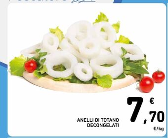 Spazio Conad Anelli di totano decongelati offerta