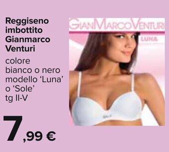 Carrefour GianMarco Venturi Reggiseno imbottito offerta