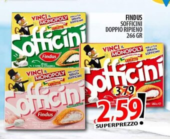 Il Genio Supermercato Findus Sofficini Doppio Ripieno 266 gr offerta