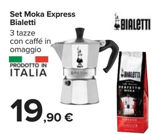 Carrefour Bialetti Set Moka Express offerta