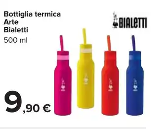 Carrefour Bialetti Bottiglia termica Arte 500ml offerta
