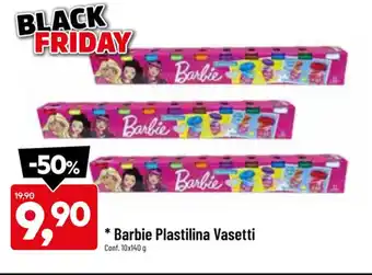 DPiù Barbie Plastilina Vasetti 10x140 g offerta