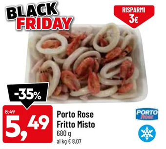 DPiù Porto Rose Fritto Misto 680 g offerta
