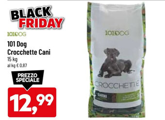 DPiù 101Dog Crocchette Cani 15 Kg offerta
