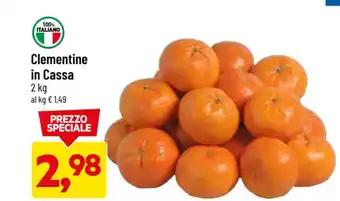 DPiù Clementine in Cassa 2 kg offerta