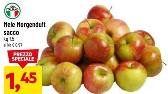 DPiù Mele Morgenduft sacco 1,5 kg offerta
