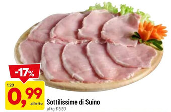 DPiù Sottilissime di Suino offerta