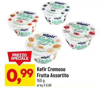 DPiù Kefir Cremoso Frutta Assortito 150 g offerta