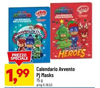 Calendario Avvento Pj Masks 75 g