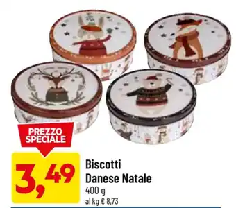 DPiù Danese Natale Biscotti 400 g offerta