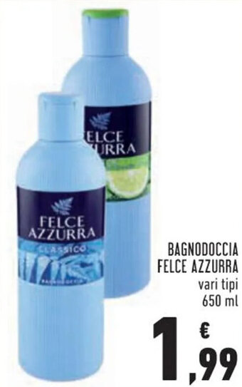 Conad Felce Azzurra Bagnodoccia vari tipi 650 ml offerta