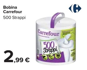 Carrefour Carrefour Bobina 500 Strappi offerta