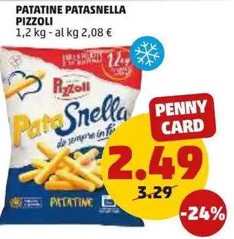 PENNY Patatine patasnella pizzoli 1,2 kg - al kg 2,08 € offerta
