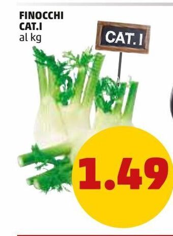 PENNY Finocchi cat.i al kg offerta