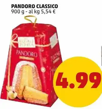 PENNY Pandoro classico 900 g - al kg 5,54 € offerta