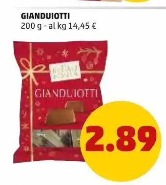 Gianduiotti 200 g - al kg 14,45 €