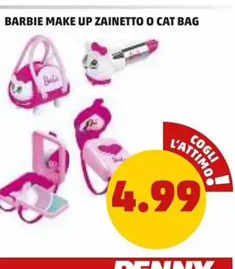 PENNY Barbie make up zainetto o cat bag offerta