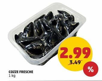 PENNY Cozze fresche 1 kg offerta