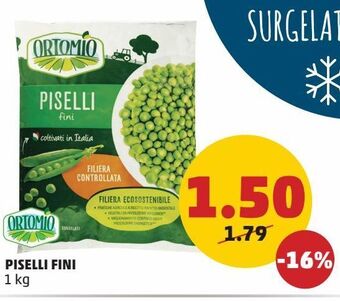 PENNY Piselli fini 1 kg offerta