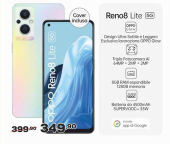 Euronics Reno8 lite 5g offerta