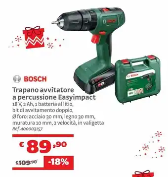 Bricocenter Trapano avvitatore a percussione easyimpact offerta