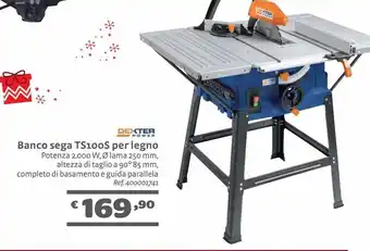 Bricocenter Banco sega ts100s per legno offerta