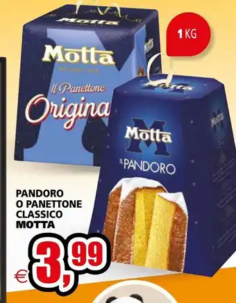 Pandoro o panettone classico motta